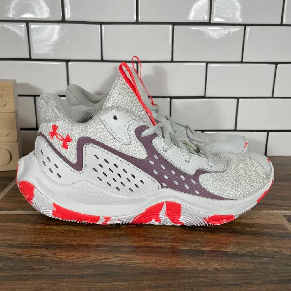 Under Armour Jet 23 Youth Boys Size 5Y Shoes Multicolor Basketball Sneakers